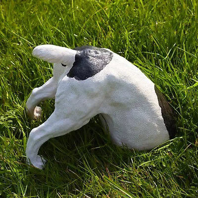 Buy Realistic Digging Jack Russell Dog Garden Animal Ornament Lawn Statue • 32.99£