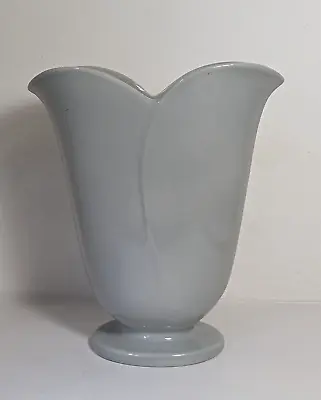 Buy FULHAM Pottery Grey Tulip Glazed Vase Art Deco Style Constance Spry Design? • 125£