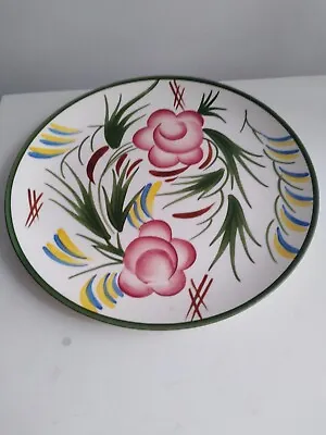 Buy Wade Royal Victoria Pottery Plate Handpaibted C 1950s/60s  • 4£