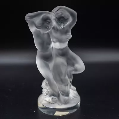 Buy Lalique France Crystal  Le Faune  Pan & Diana Dancing Nude - FREE USA SHIPPING • 94.87£