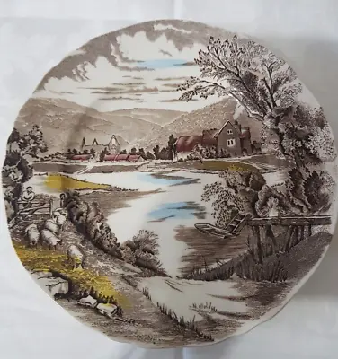 Buy Alfred Meakin Country Village & Lake Scene China Plate • 4£