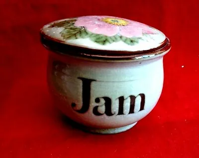 Buy Chelsea Studio Clay Jam Hand Crafted Pot Pottery Lidded Jar England • 16£