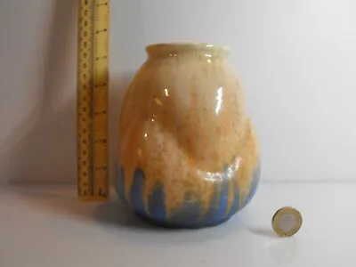 Buy Rare Vintage Ruskin England Trial Glaze Arts And Crafts Vase • 129.99£