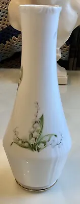 Buy Royal Grafton  Fine Bone China Jacobean Lily Of The Valley Vase, 18cm • 20£