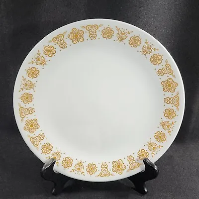 Buy Vintage Corelle By Corning Butterfly Gold 10 1/4  Round Dinner Plate • 5.68£