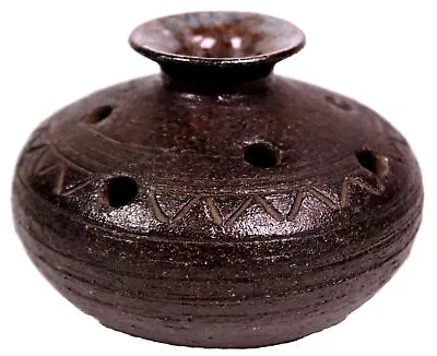 Buy  Art Pottery Vase Signed Spill Incense  • 25£