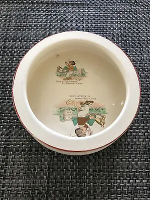 Buy Vintage Kensington Pottery Child’s Nursery Bowl • 3£