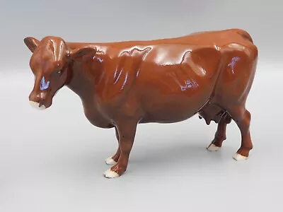 Buy Beswick Red Poll Cow Figurine, 4111 • 95£