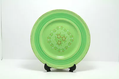 Buy 1947 - 1961 GEORGE CLEWS & Co Ltd Pottery Ceramic Green Floral Plate Vibrant ! * • 12£