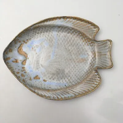 Buy Studio Art Pottery Handmade Fish Platter • 14.41£