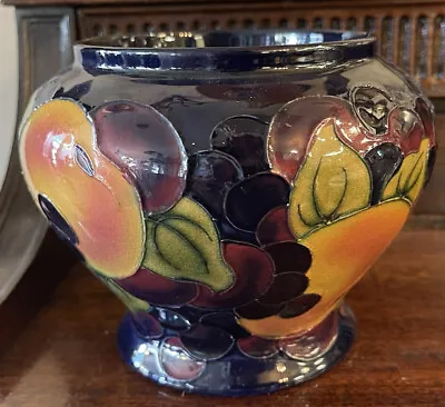 Buy Royal Stanley Jacobean Ware Art Peaches & Pomegranate Fruit Vase Pot England • 53.19£