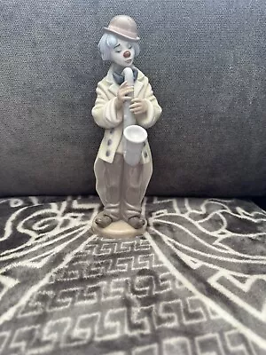 Buy Lladro Sad Sax Clown #5471 Porcelain Figurine 23cm Retired Boxed Mint Condition • 6£