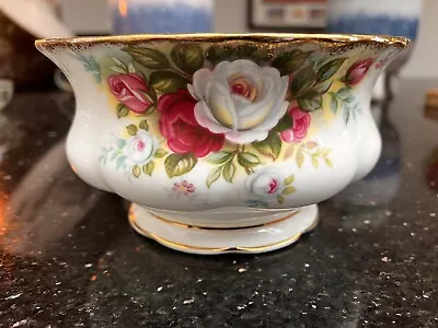 Buy Royal Albert Celebration Tea Set Bone China Open Sugar Bowl Roses Vintage • 3.99£