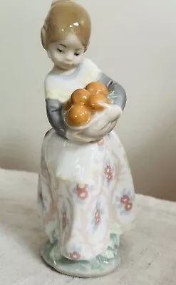 Buy Lladro Glazed Figurine-Girl From Valencia. Number 4841.  Rare- 1970s. With Box • 88.54£
