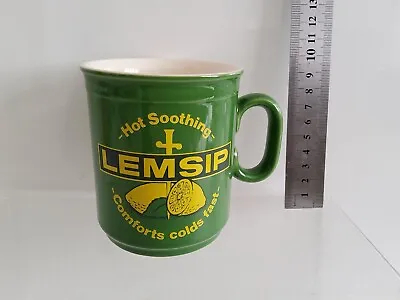 Buy Lemsip Cold Flue Promotional Mug Very Rare Hornsea Pottery Collectors Item • 21.99£