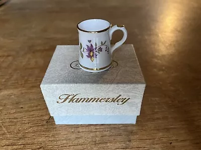Buy Vintage Hammersley Bone China  Howard Sprays  Miniature Tankard, Boxed • 7£