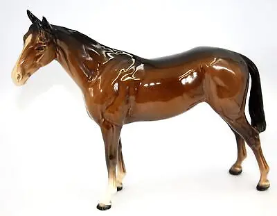 Buy Beswick Thoroughbred Horse, No 1772, Brown, 8  High, C1961+, Perfect Condition • 35£