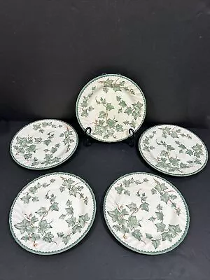Buy Lot Of 5 BHS Country Vine Ivy Plates Salad Side Plates 8 Vintage Britain • 37.43£