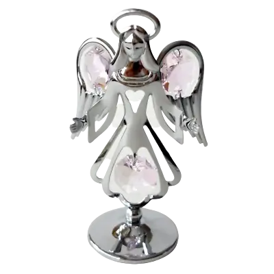 Buy Crystocraft Angel Crystal Religious Ornament With Swarovski Elements Gift Boxed  • 17.99£