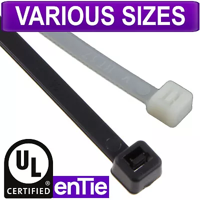 Buy Cable Zip Ties [100 PACK] Nylon Wraps High Quality Strong Small/Thin/Long/Thick • 29.44£