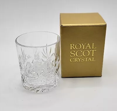 Buy Royal Scot Hand Cut Lead Crystal William & Kate Wedding Tumbler Glass Boxed  • 10£