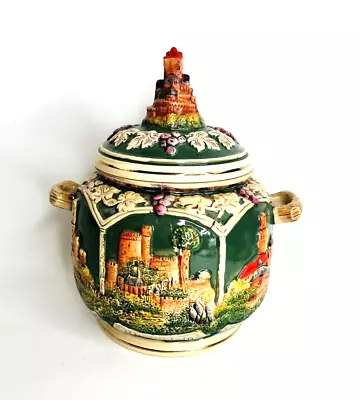 Buy German Old Castle Cookie Jar Gluhwein Pot? German Cities Vintage • 21.35£