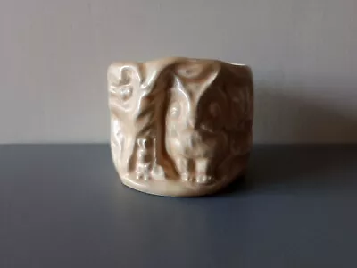 Buy Rare Hornsea Stoneware Pottery Owl Preserve Pot • 10£