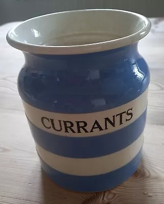 Buy T.G. Green Cornishware Currants Storage Jar • 15£