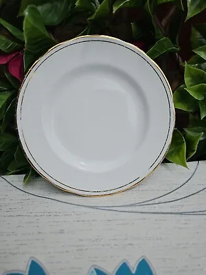 Buy Vintage Duchess Ascot Gold Cream And Gold Trim Side Bread Tea Plate 6½  • 2£