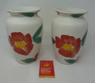 Buy Scheurich Pair Of German Pottery Vases      C12 • 9.95£