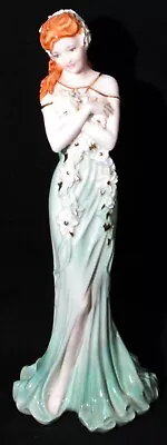 Buy Vintage Coalport Figure Figurine - Limited Edition Emerald - 9 1/2  In Height • 4.20£