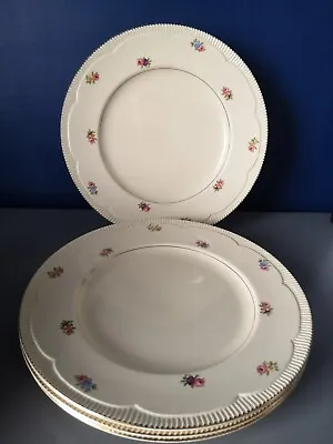 Buy Clarice Cliff Newport Pottery Cream Floral 10  Dinner Plates X 4  • 59.99£
