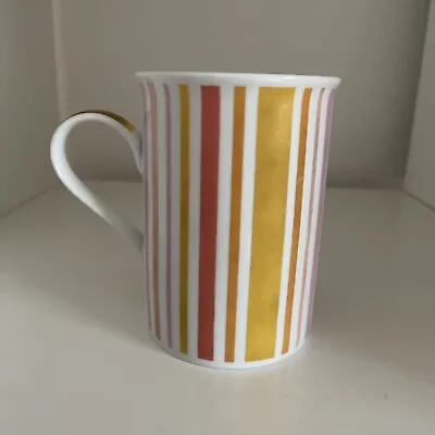 Buy Cloverleaf Mug Retro Light Pale Colours Ocre Pink Orange White Mug • 14.90£