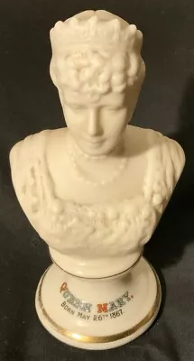 Buy Rare Antique Arcadian China 1911 Parian Bust Of “Queen Mary” Born May 26th 1867 • 30£