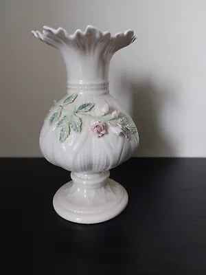 Buy Belleek 'Cherry Blossom' Vase | Parian Porcelain | Made In Ireland • 40£
