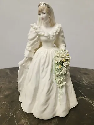 Buy Coalport Limited Edition  DIANA PRINCESS OF WALES 29 July 1981 Wedding Figurine • 59.99£
