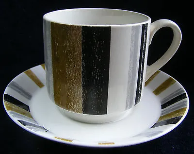 Buy Midwinter Queensbury Stripe Coffee Cup And Saucer • 7.50£