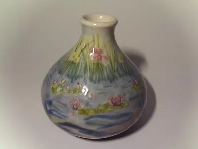 Buy Cobridge Pottery Vase . Water Poem By Rachel Bishop. Early Rare Trial Piece.  • 9.99£