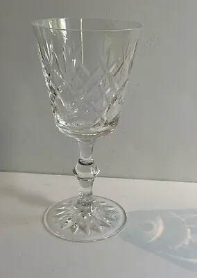 Buy Edinburgh Crystal Cut Glass Small White  Wine Glasses • 12£