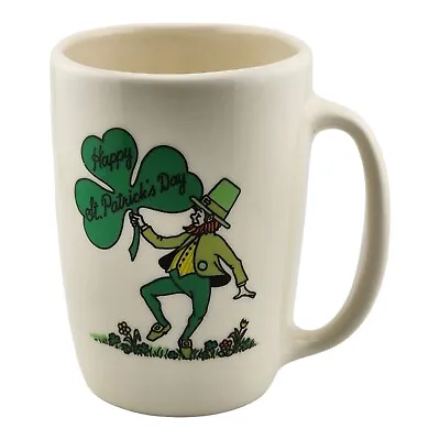 Buy Vtg Kains Irish Country Leprechaun Lucky Coffee Mug Cup Happy St Patrick’s Day • 7.57£