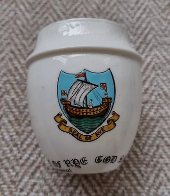 Buy Goss Crested China Lewes Itford Urn Crest And Moto Of Rye • 10£