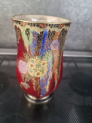 Buy Crown Devon Art Deco Lustre Enamelled Vase Original Sticker Mint! • 65£