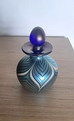 Buy Vintage Okra Glass Perfume Bottle • 25£