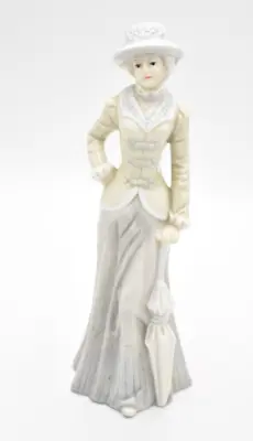 Buy Vintage Lladro Style Lady With Umbrella Ceramic Figurine/ Ornament/ Statue • 10.95£