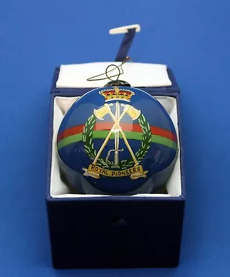 Buy Amazing And Unique Royal Pioneer Corps (RPC) Glass Commemorative Bauble • 14£