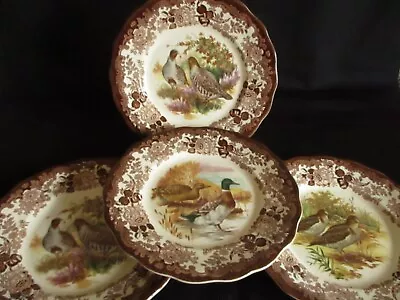 Buy Royal Worcester Palissy Game Series 4 X 9 Inch Plates • 12£