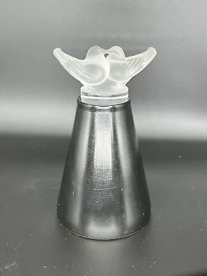 Buy Beautiful Signed Lalique France Lovebirds Morning Doves Crystal Figurine W/STAND • 94.07£