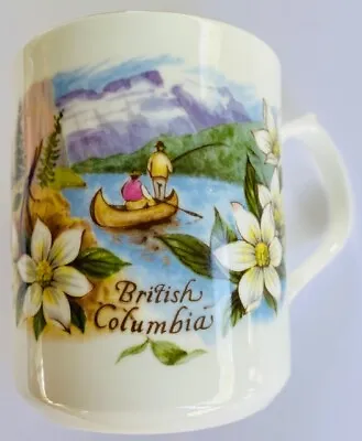 Buy British Columbia Nanrich Pottery Jason Works Bone China Coffee Mug Nature Floral • 14.17£