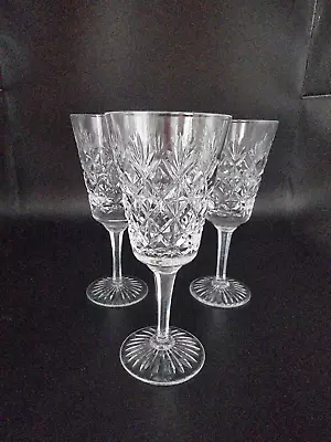 Buy Gorgeous Vintage Trio Stuart Crystal Wine Glasses • 69.99£
