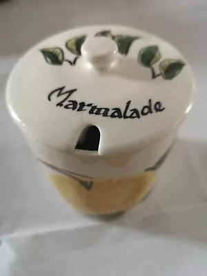 Buy Vintage Toni Raymond Marmalade Jar Pot And Lid. Retro Breakfast Kitchenware  • 10£